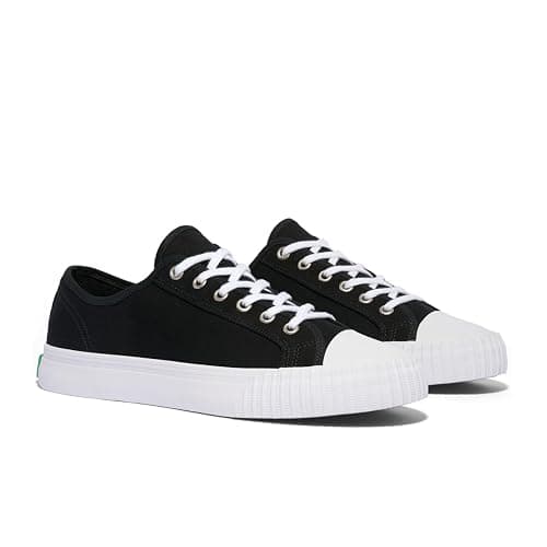 Unisex Center Low Top Canvas Sneaker|Black|Vulcanized thumbnail 5