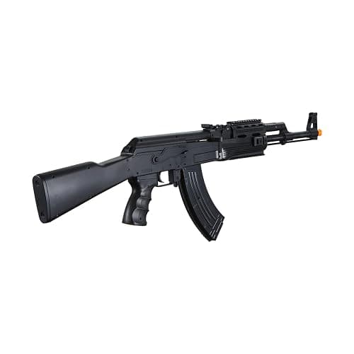 Airsoft Tactical AK47 Spring Airsoft Gun with Laser & Flashlight (390 FPS) thumbnail 3