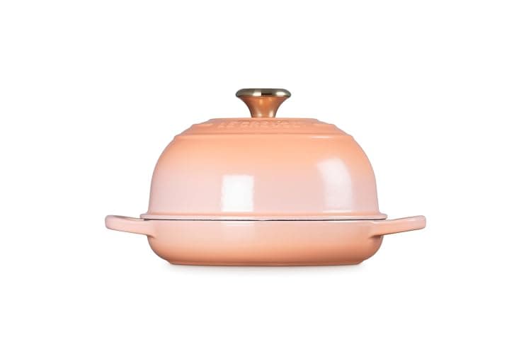 Le Creuset Enameled Cast Iron Signature Round Bread Oven, 9.5", Peche thumbnail 5