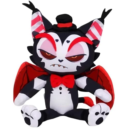 2024 Hazbin Hotel Plush, Cute Hazbin Hotel Character Doll, Soft Stuffed Doll for Children Adults, Birthday, Cartoon Game Lovers Gift (Husk) - Image 1