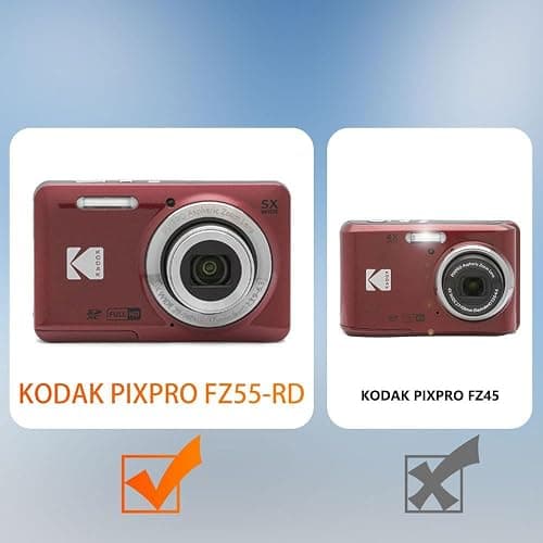 Tedubax Case for KODAK PIXPRO FZ55 - Soft Silicone Protective Case - Anti-Scratch, Slim Fit, Lightweight - Pink thumbnail 3