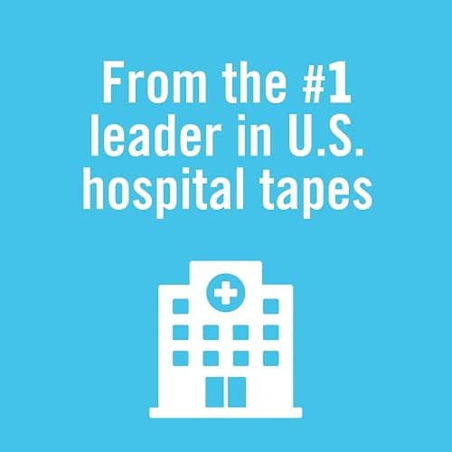 Nexcare Sensitive Skin Low Trauma Tape, 4 Count – Gentle Adhesive Medical Tape for Fragile or Delicate Skin, Hypoallergenic & Latex-Free, Ideal for Post-Surgery Care, Pediatric Use, Frequent Changes thumbnail 8