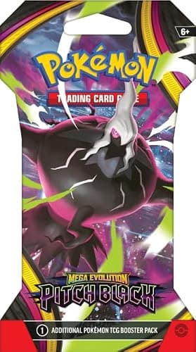 Pokemon TCG: Mega Evolution Pitch Black Sleeved Booster - Image 1