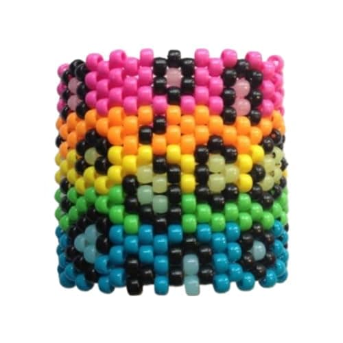 SceneCore Kandi Cuff Mystery Box – Random Kandi from 5 Bold Styles, for Daily, Festival Clubwear, Rave Party, Plur thumbnail 2