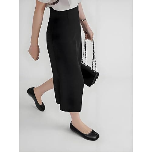 POYOIOR Tabi Flats Women Split Toe Shoes Wide Width Ballet Flats Comfort Casual Work Shoes for Women Office 2025 Spring thumbnail 3
