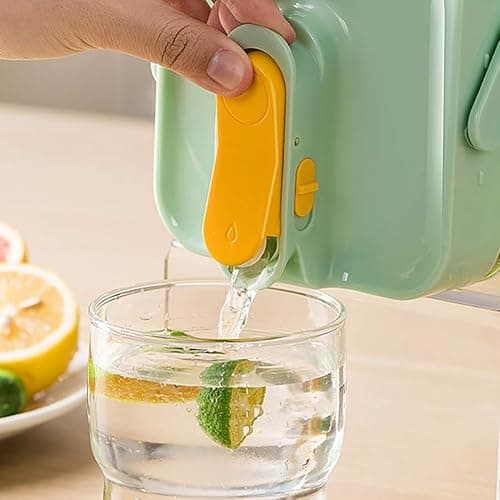 0.9 Gallon Drink Dispenser with Spigot,100% Leakproof,Sealed and Filter screen,Milk,Lemonade Dispenser,Juice Containers With Lids For Fridge and Dairly Use,Beverage Liquid Drink Container for Party thumbnail 8