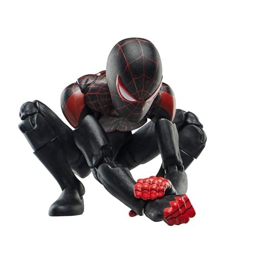Marvel Legends Series Ultimate Miles Morales, Spider-Man Comics-Inspired Collectible 6-Inch Scale Action Figure with Character-Sized Comic Accessory thumbnail 7