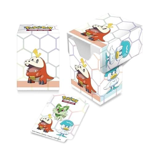 Ultra PRO - Pokémon Paldea First Partner Gaming Bundle - Includes One Card Playmat, 65ct. Card Sleeves, One Card Deck Box w/ 4 Dividers, All Packed in Collectors Storage Box thumbnail 3