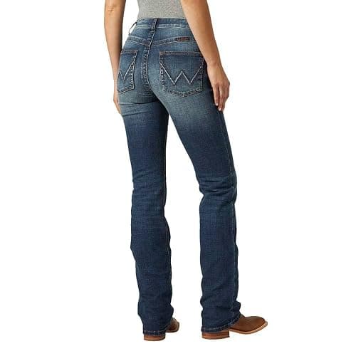 Wrangler Willow Mid Rise Performance Waist Boot Cut Ultimate Riding Jean, Rebecca, 0-34 - Image 1