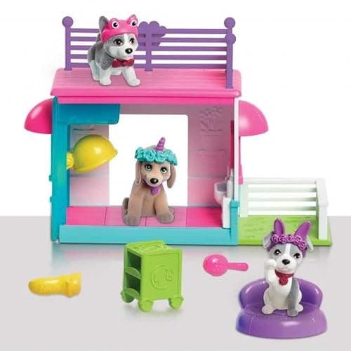 Barbie Pets Spa Day Playset, 8 Piece Connectible Playset with Pet Figures and Accessories, Kids Toys for Ages 3 Up by Just Play thumbnail 3