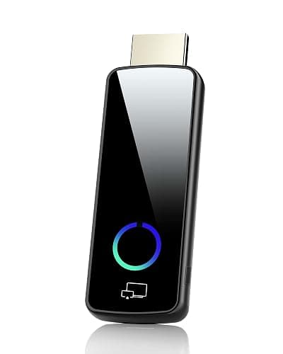 2025 Upgrade Tongtion Wireless Display Dongle Adapter, Portable Transmitter 4K HDMI Streaming, AirPlay/Miracast, 5GHz WiFi | Plug & Play for Smartphone/PC/TV/Projector(Focus) - Image 1