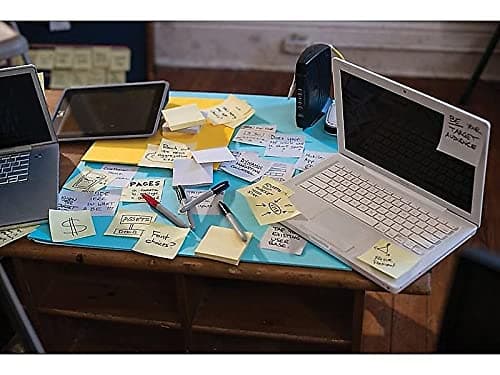 Post-it Notes, 3 x 3 in, The Iconic Canary Yellow Note, 12 Lined Pads | School Supplies and Office Products thumbnail 2