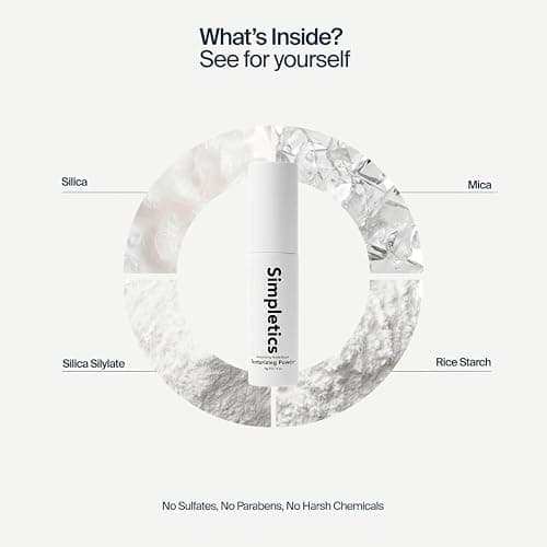 Simpletics Texturizing Powder 4g - All Natural, 4 Ingredient Nourishing Formula with Rice Starch - Chemical Free - Gives Volumized, Texturized, Matte Finish to Men & Women thumbnail 8
