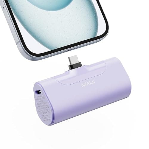 iWALK Portable Charger for iPhone 17/16/15 USB-C Small Power Bank 20W 4,500mAh Fast Charging Battery Pack Compatible with iPhone 15/16/17 Plus/17 Pro/17 Pro Max, Samsung Galaxy S25/S24/S23 Android - Image 1