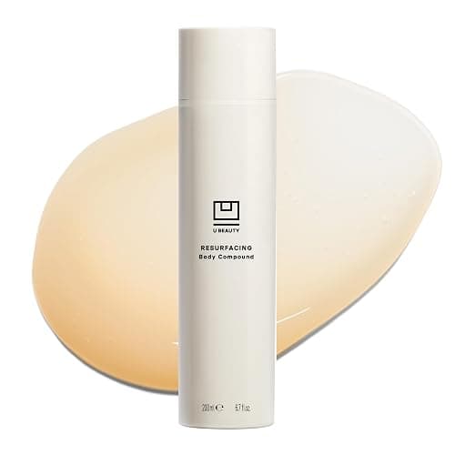 U Beauty Resurfacing Body Compound - Firming AHA & Retinol Serum, Phytic, Lactic & Glycolic Acids Tackle Keratosis Pilaris & Uneven Texture - Shea Butter & Papain for Hydrated Soothed Skin - 6.7 Fl Oz - Image 1
