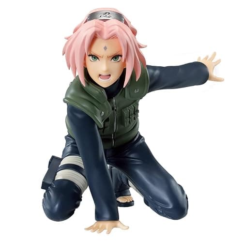 Banpresto - Naruto Shippuden - Panel Spectacle - Haruno Sakura Statue Medium thumbnail 3