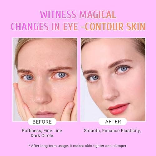 PEAUAMIE Under Eye Patches Gold and Hyaluronic Acid for puffy eyes,Rose Eye Masks for Dark Circles and Puffiness skin care Smooth Wrinkles products 30 Pairs thumbnail 4
