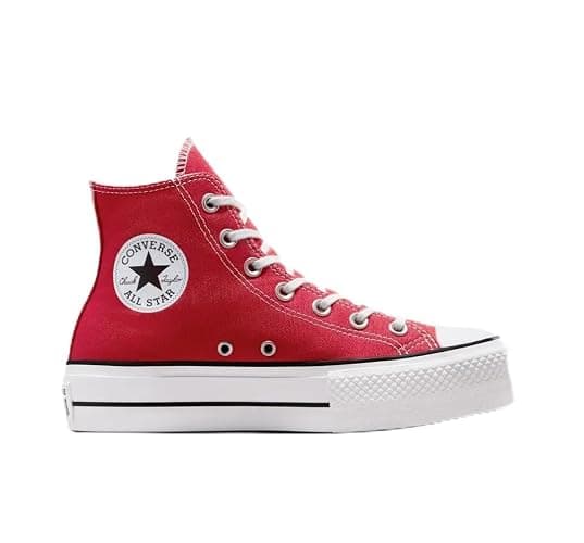 Converse Chuck Taylor All Star Lift Women's Lace Up Canvas Sneaker - 9.5 - Red - Image 1