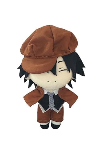 Roocnie Ranpo Edogawa Plush BSD Plushie Anime Bungo Stray Dogs Doll Stuffed Figure Gift 7.9 inch/20cm - Image 1