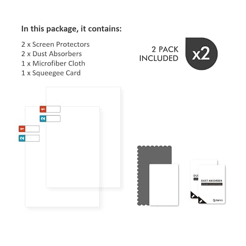 Antiglare Screen Protector (2 Pack), for Amazon Kindle (2022 & 2024 releases) thumbnail 5