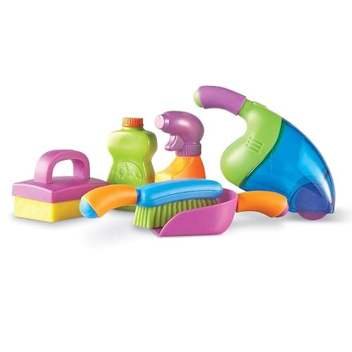 Learning Resources New Sprouts Clean It! Toddler Playset, Pretend and Learn, 6 Pieces, Ages 2 + thumbnail 3