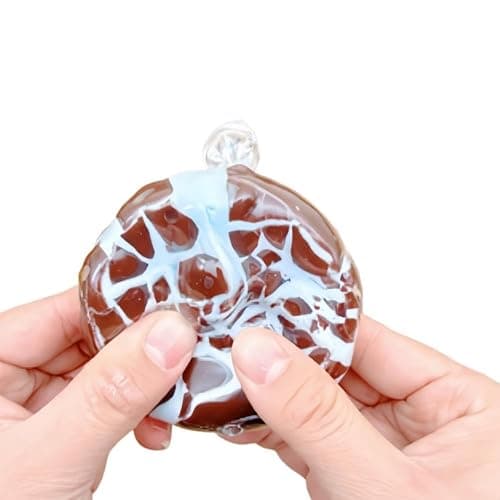 Wax Cracking Squishies,Cracking Wax Ball Squishies | Soft Chocolate moldable Stress Balls with Crackable Texture, Slow Rising Sensory Balls for Adults thumbnail 8