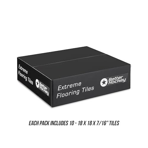 Better Hockey Extreme Dryland Flooring Tiles - Synthetic Ice Panels for Hockey, Professional Quality Training Aid for Shooting, Passing and Stickhandling thumbnail 8