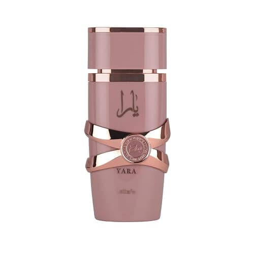Lattafa Yara Elixir Eau de Parfum, Rosa und Gold Design, Luxuriöse Glasflasche, 100 ml Parfüm für Damen - Image 1