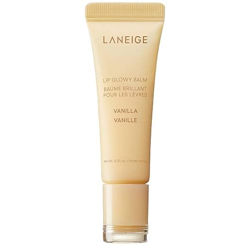 LANEIGE Lip Glowy Balm: Hydrate, Glossy, Lightweight, Moisturize & Tint with Shea Butter - Vanilla - Image 1