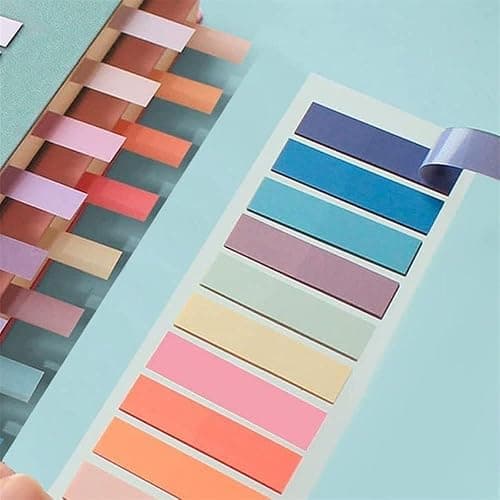 Jowxsx 200 Blue Sticky Index Tabs, Writable & Repositionable Page Markers thumbnail 5