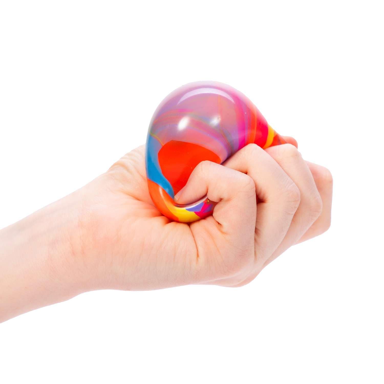 Needoh Marbleez NeeDoh - Squishy Fidget Toy, Colourful Marble Effect, Soothing Sensory Experience, 2.5 inch Diameter, Assorted Colours & Designs thumbnail 2