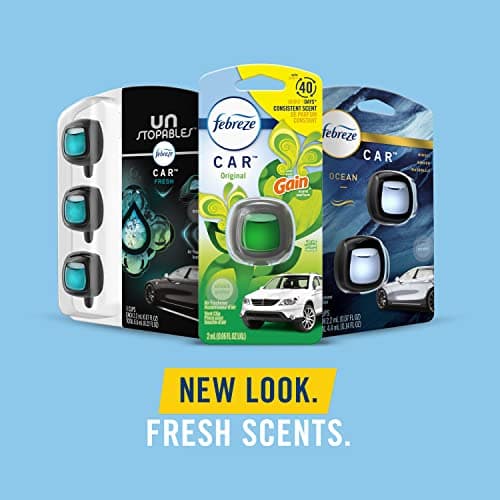 ⭐️⭐️ Febreze Car Vent Clip, Downy Calm Scent, 0.07 oz (Pack of 4) thumbnail 9
