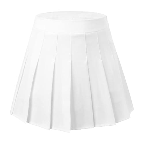 Hoerev Women Girls Short High Waist Pleated Skater Tennis Skirt thumbnail 4