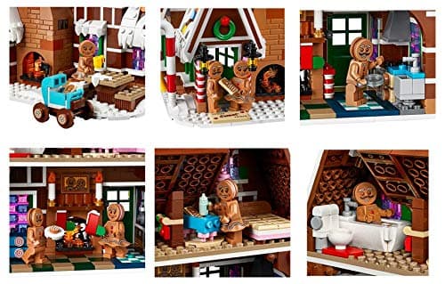 LEGO Creator Expert Gingerbread House 10267 Building Kit (1,477 Pieces) thumbnail 8