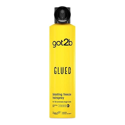 got2b Glued Blasting Freeze Hairspray 300 ml, Glued Hairspray for up to 72h Ultra Strong Hold, Hairspray got2b, For Extreme Hairstyles, Vegan Formula - Image 1