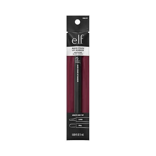 e.l.f. Main Stain Lip Marker, Hotvine | Lip Stain Lip Liner, Define, Contour & Fill for Long-Lasting & Transfer-Resistant Color, Vegan & Cruelty-Free thumbnail 9