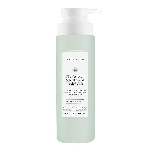 Naturium The Perfector Salicylic Acid Body Wash, Gentle & Smoothing Cleanser, 16.9 oz - Image 1