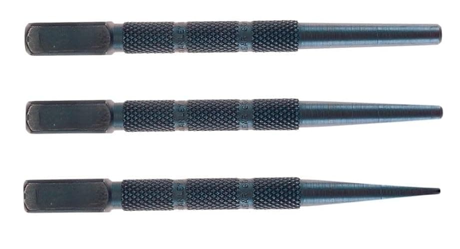 STANLEY 0.8, 1.6, 2.4Mm Nail Punch Set (3 Piece) - Image 1