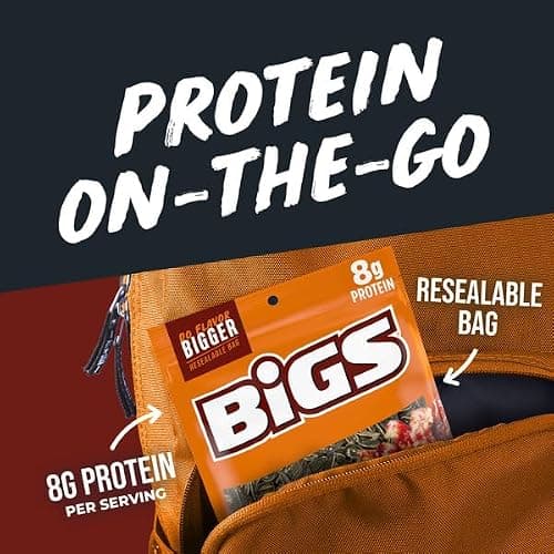 Big’s Sunflower Seeds Variety Snack Peak Gift Box – Buffalo Wing, Cheeseburger, Chile Limon, Dill Pickle, Ranch, Original, Cracked Pepper, Old Bay Seasoned, Sizzlin’ Bacon, Bar-B-Q, and Taco Supreme thumbnail 4
