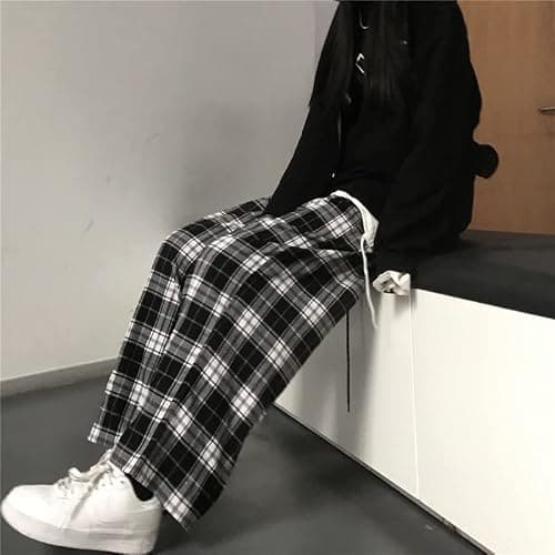 Harajuku Fashion Plaid Pants Checkered Alt Emo Scene Pants Cargo Pants Y2k Baggy Grunge Clothes Goth Hiphop Streetwear thumbnail 4