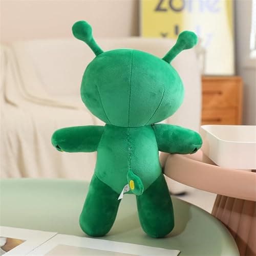 OSOCU 13.5in Adorable Green Alien Plush Toy | Ultra-Soft Stuffed Figure | Great for Home & Room Decoration | Ideal Birthday/Halloween for All Genders | a Must-Have for Sci-Fi Lovers thumbnail 5