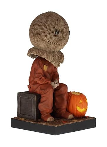 Royal Bobbles Trick 'R Treat Sam Sitting Collectible Bobblehead Statue thumbnail 7