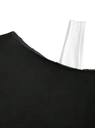 Ecolala Girls Off The Shoulder Sweatshirt Asymmetrical Long Sleeve Cute Crop Tops thumbnail 3