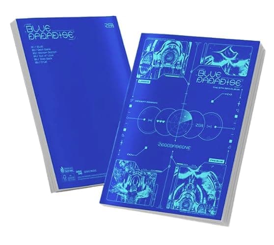 ZEROBASEONE ZB1 BLUE PARADISE 5th Mini Album 2 Ver Set (SEEK VER + HIDE VER SET) thumbnail 2