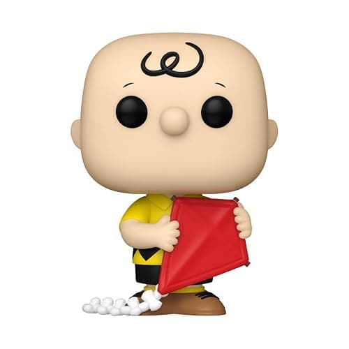 Funko Pop Animation: Peanuts - Charlie Brown - Charlie Brown With Kite - Classic Peanuts - Collectable Vinyl Figure - Gift Idea - Official Merchandise - Toys for Kids & Adults - Cartoon/Animation Fans thumbnail 2