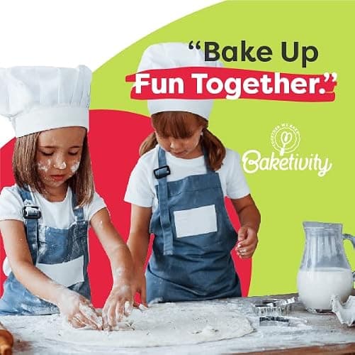 Baketivity Confetti Swiss Roll Kids Baking Kit with PreMeasured Ingredients | Real Jelly Roll Cake Making Set with Decorating Supplies, Cream, Rainbow Sprinkles, and Hands-On Experience for Kids thumbnail 6