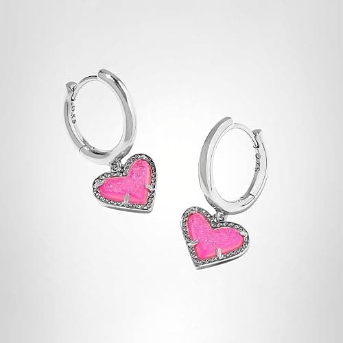 Kendra Scott Ari Heart Huggie Earrings for Women, Fashion Jewelry thumbnail 5