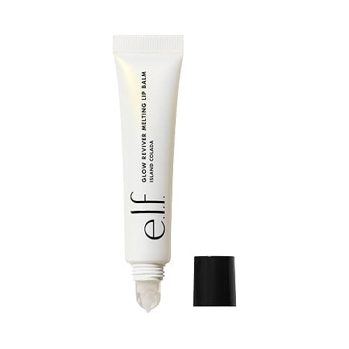 e.l.f. Glow Reviver Melting Lip Balm, Hydrating Tinted Lip Balm For A Glossy Finish & Soft, Supple Lips, Vegan & Cruelty-Free, Island Colada - Image 1