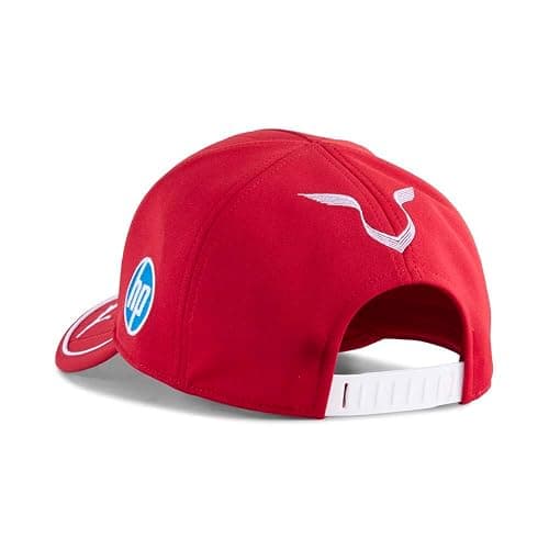 PUMA Mens Scuderia Ferrari Replica Hamilton Baseball Cap Casual - Red thumbnail 2