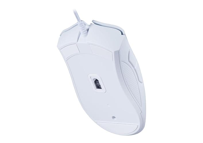 Razer DeathAdder Essential (2021) - Souris Gaming Filaire avec Capteur Optique de 6400 DPI (Design Ergonomique, 5 Boutons Programmables, Jusqu'à 10M de Clics) Blanc thumbnail 3